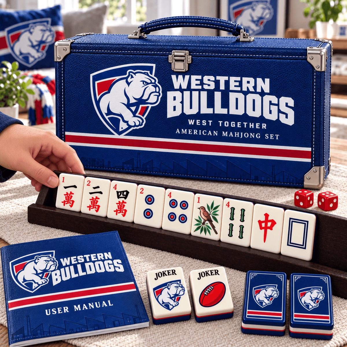 Premium WTBD Mahjong Tiles Set PVNA