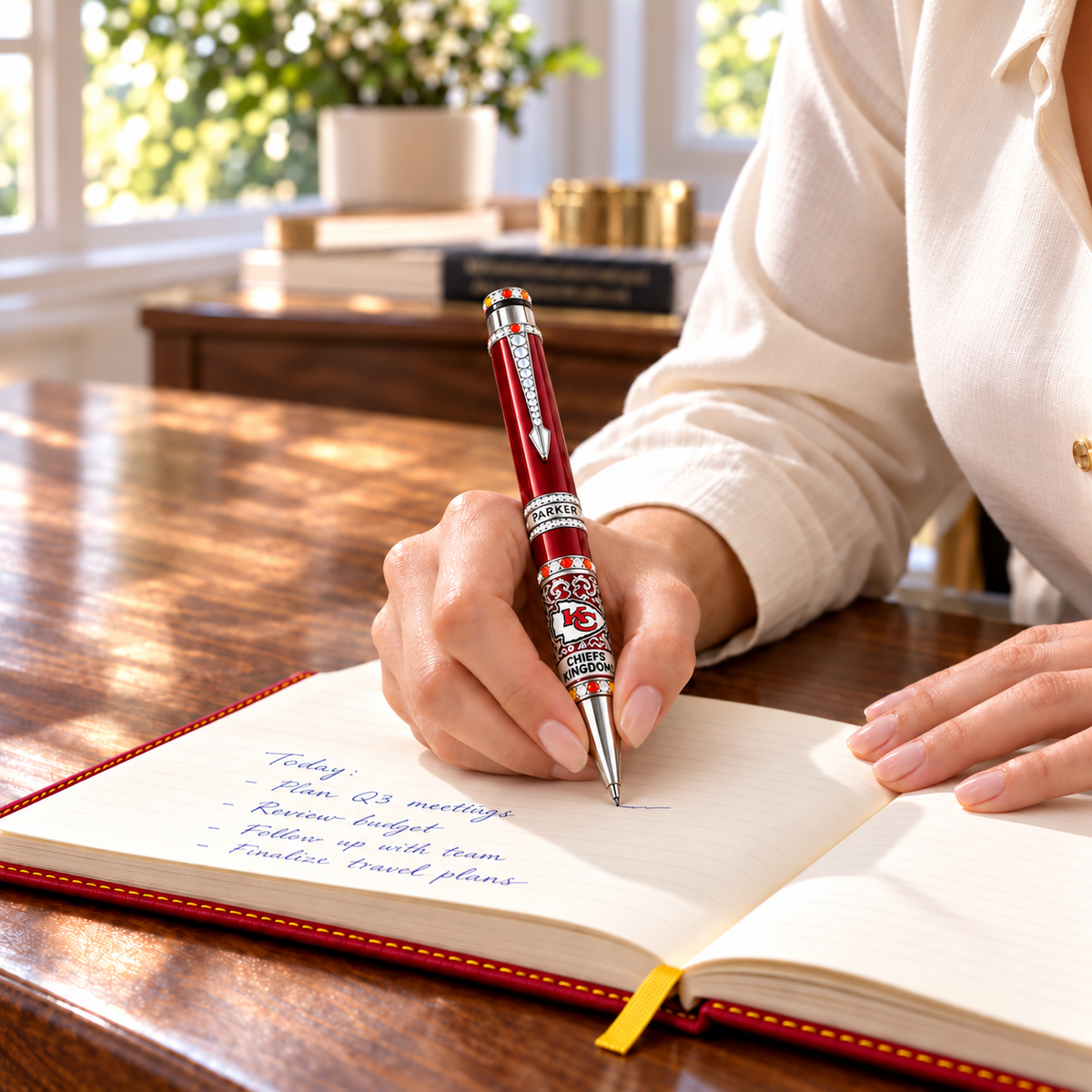 KCC Jeweled Pen & Notebook Gift Set NHVH