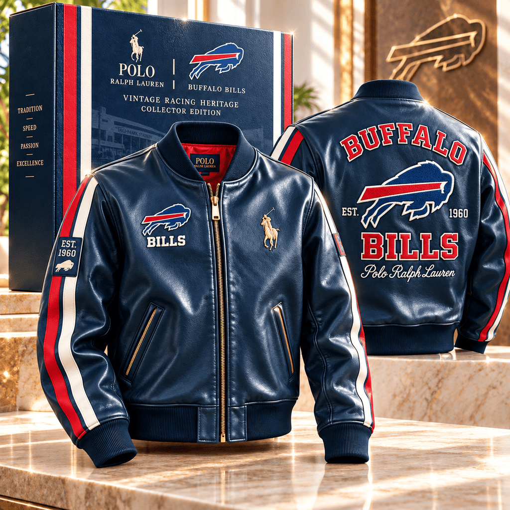 BFBL PREMIUM LEATHER BOMBER JACKET NTNA