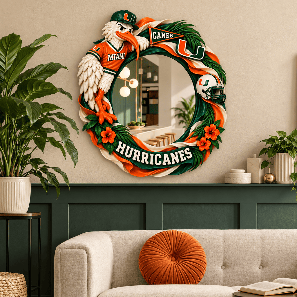 MHC 3D Mascot Wall Mirror DNBN