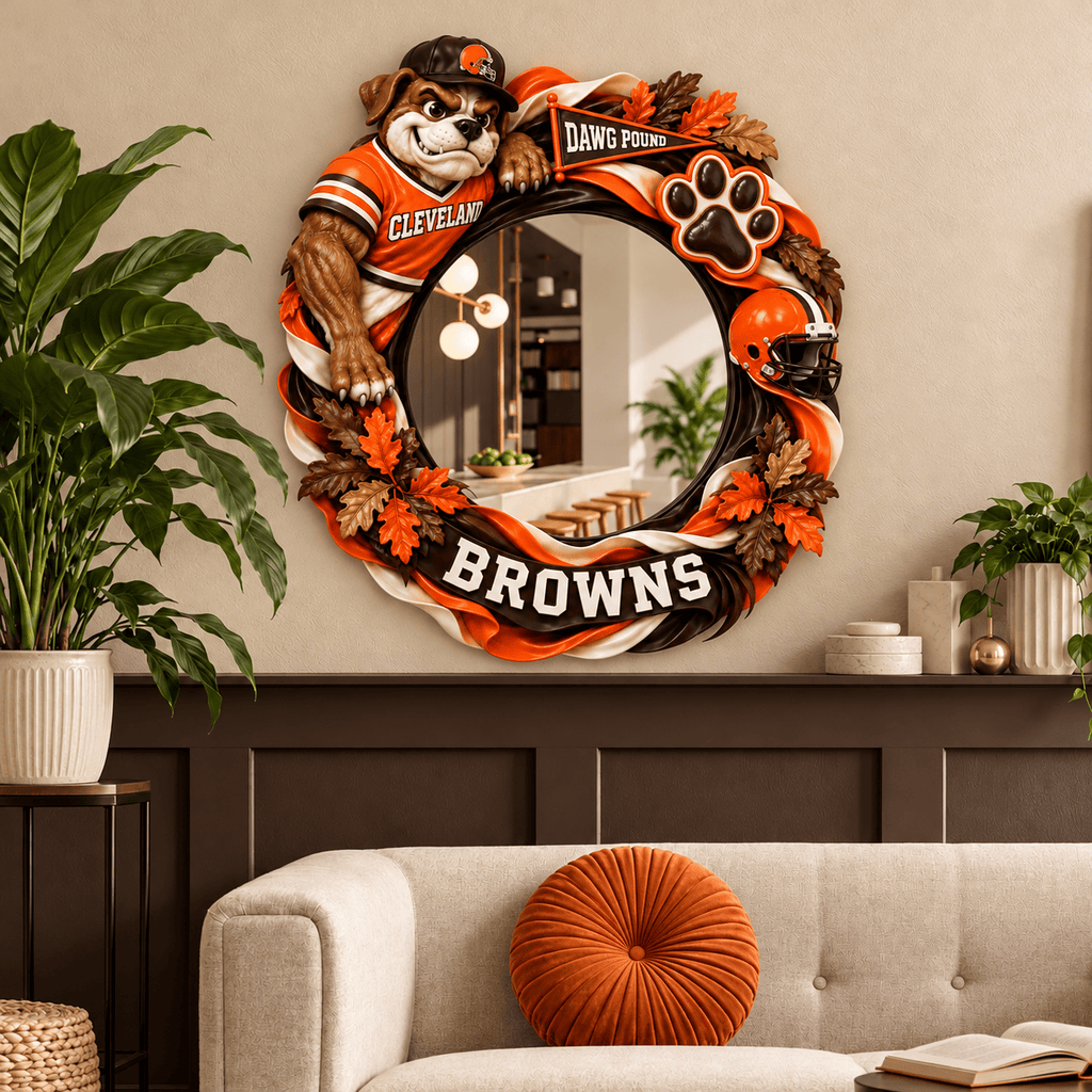 CLVB 3D Mascot Wall Mirror DNBN