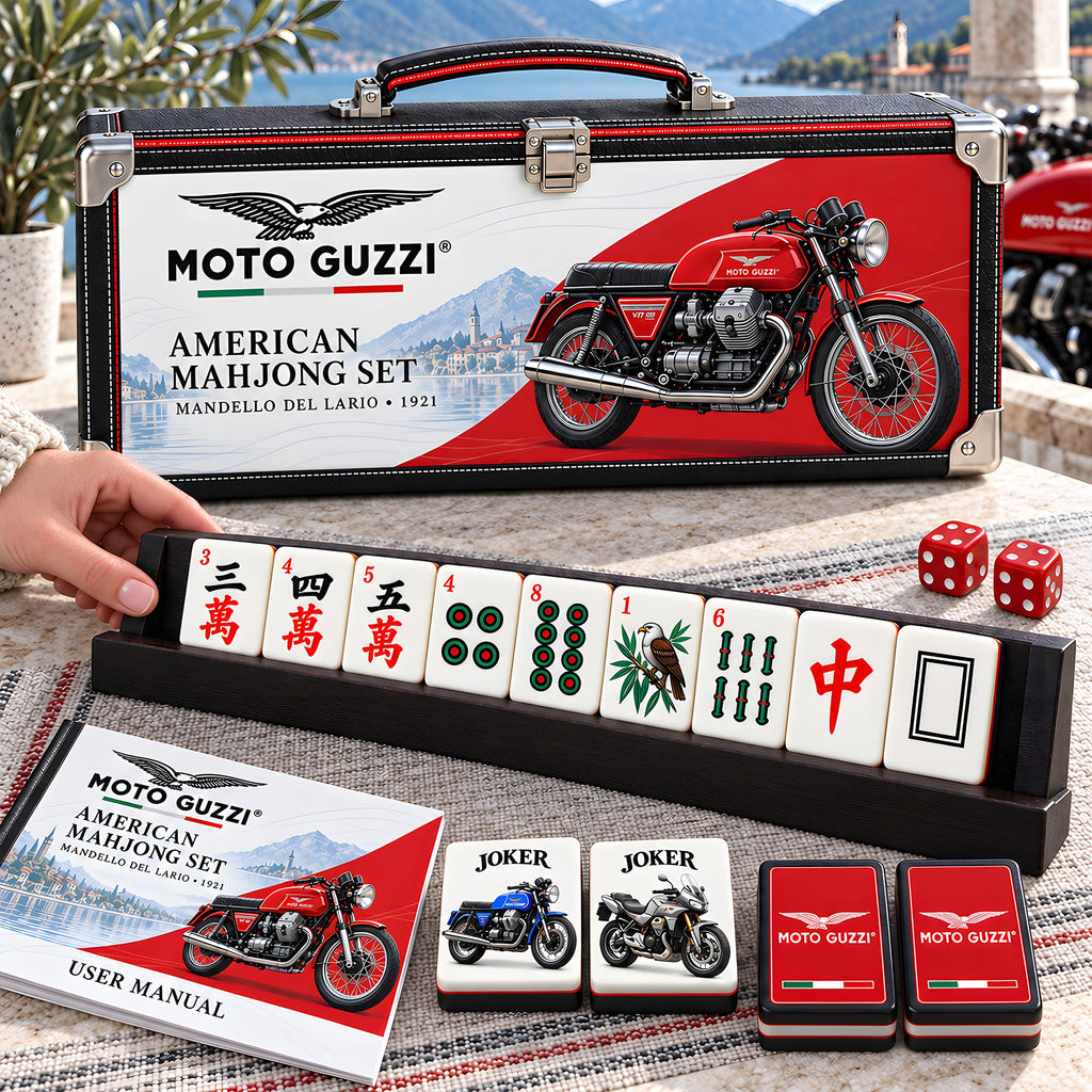 Premium MTGZ Mahjong Tiles Set PVNA