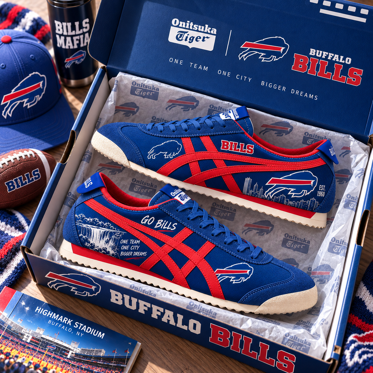 BFBL Premium Mexico Tiger 66 Sneakers TTNL