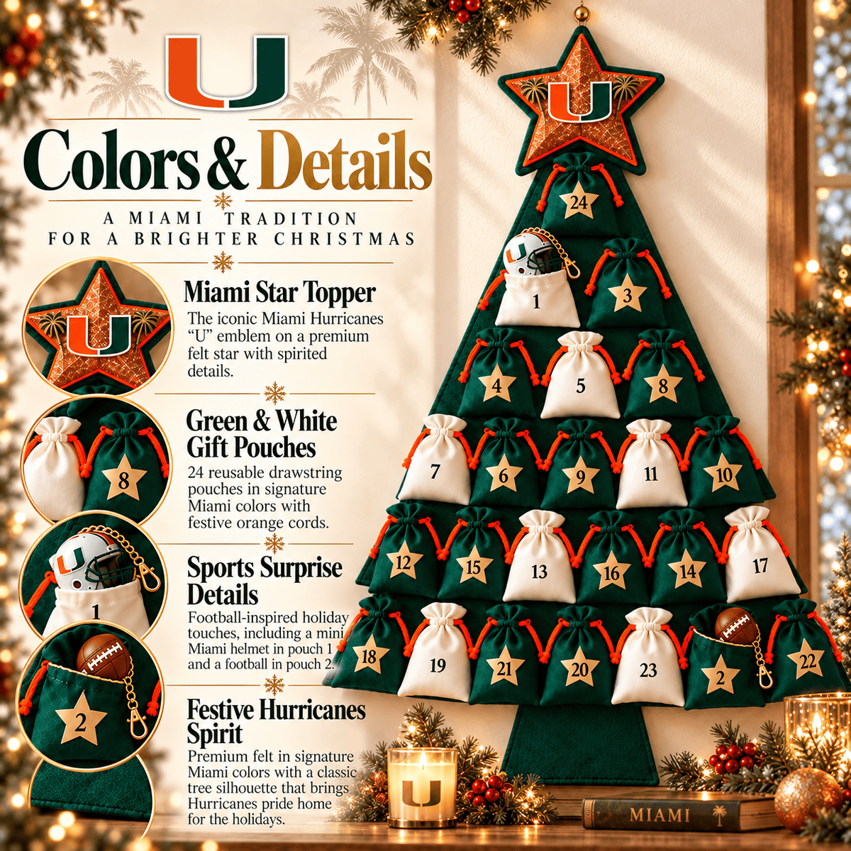 Premium MHC Christmas Tree Countdown Calendar TNSM