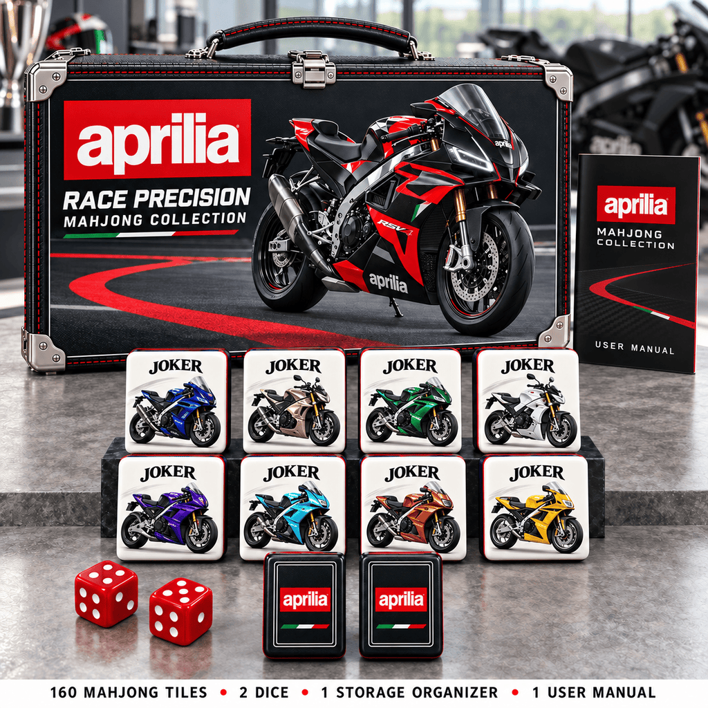 Premium APR Mahjong Tiles Set PVNA