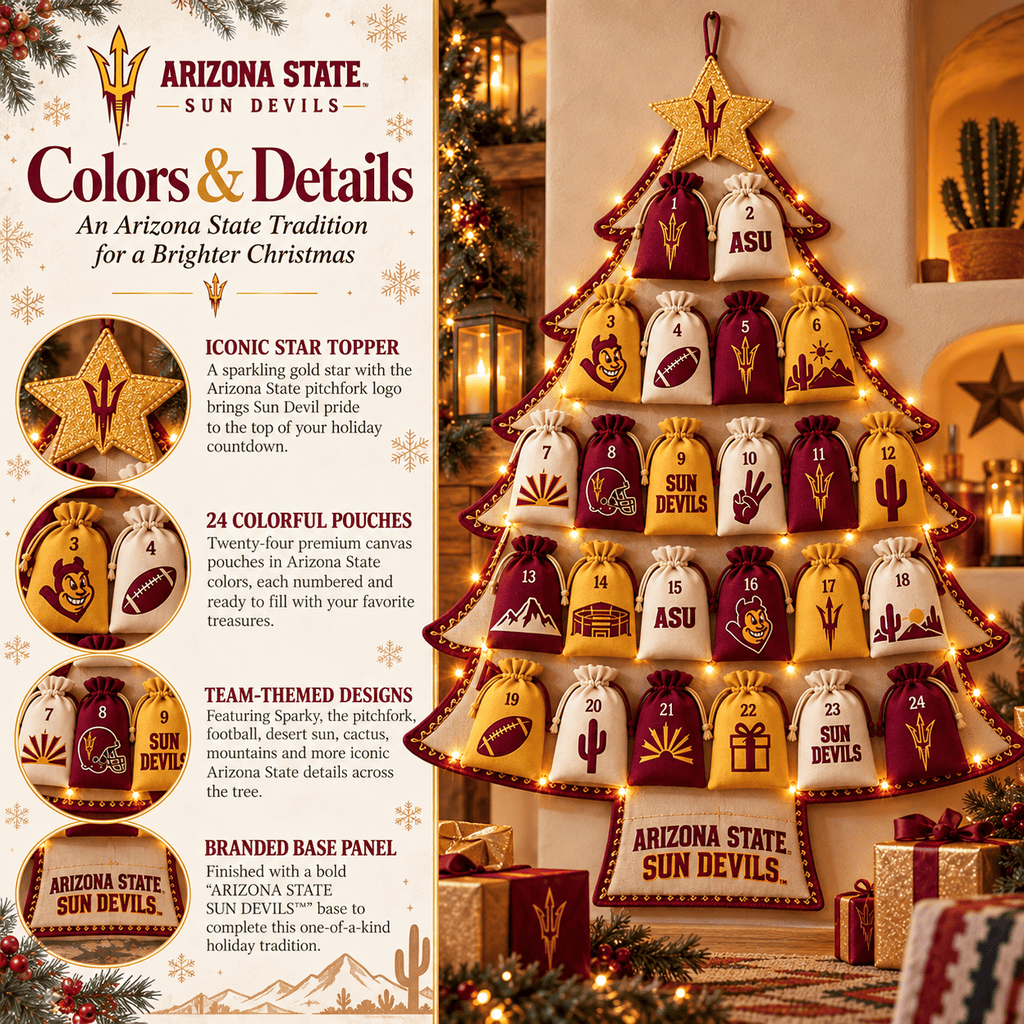 Premium ASSD Christmas Tree Countdown Calendar TNSM