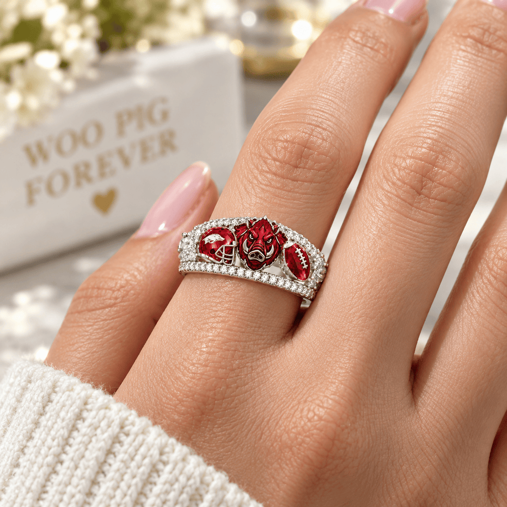 AKR Premium Charm Pavé Statement Ring NTNA