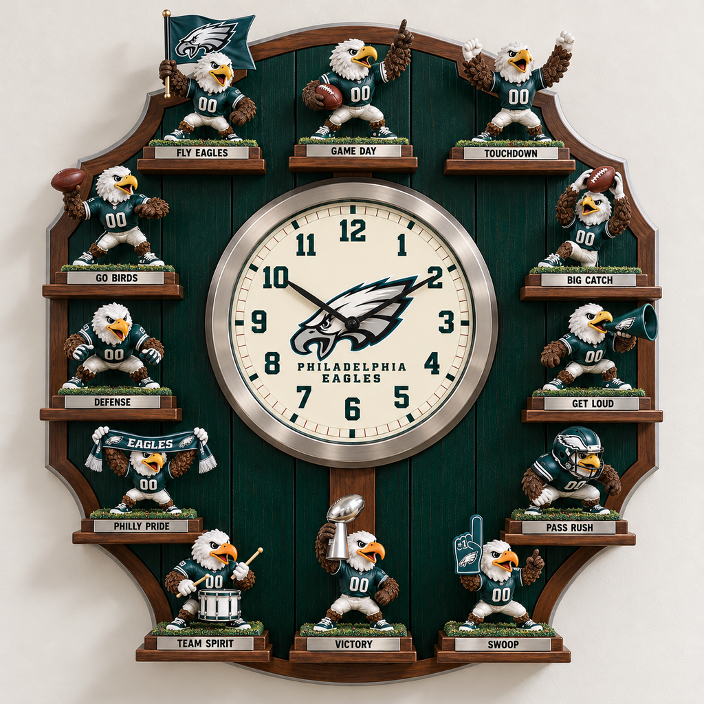 PLDE Premium Mascot Sculpture Clock Collection PTKL