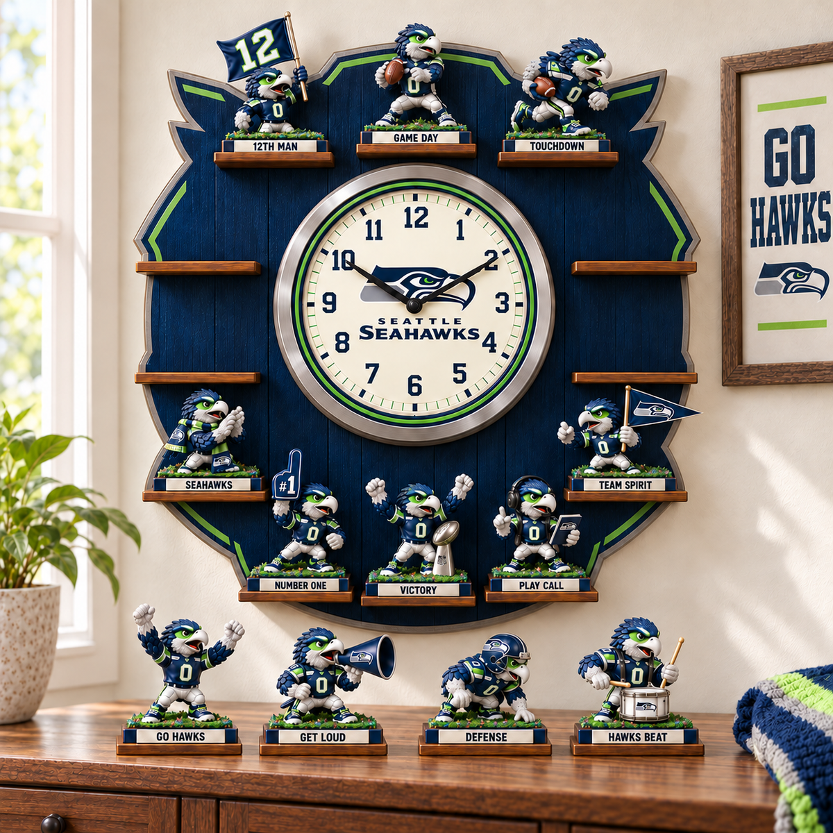 STSH Premium Mascot Sculpture Clock Collection PTKL