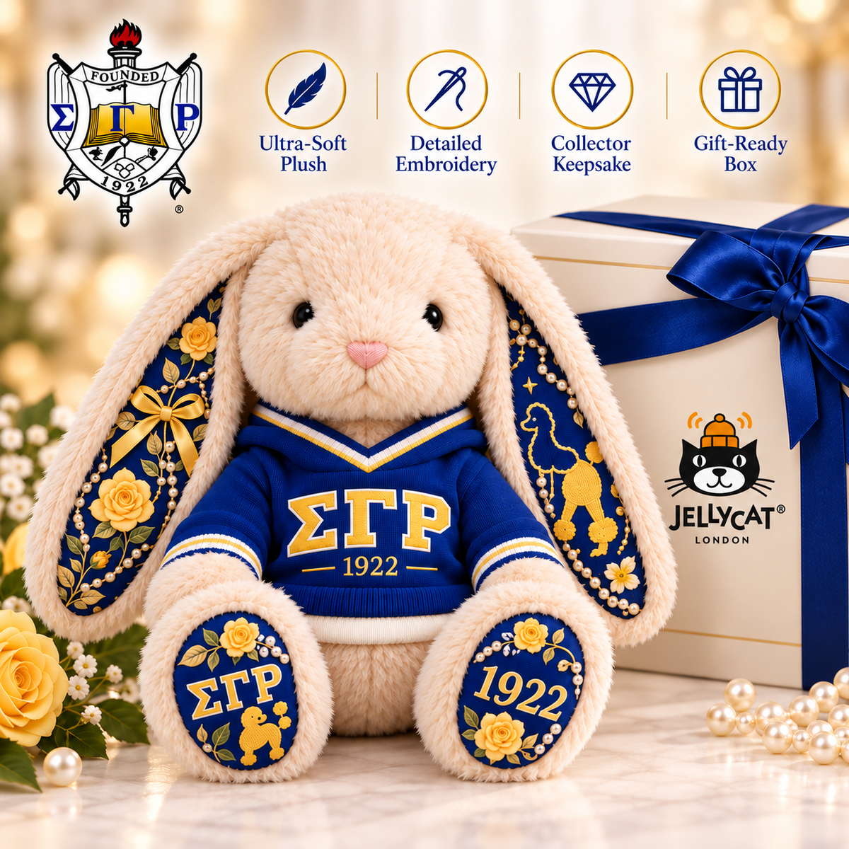 SGRO Premium Bunny Plush Toy TNSM