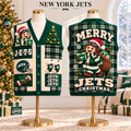 NYJ Premium Christmas Cardigan Vest TMH