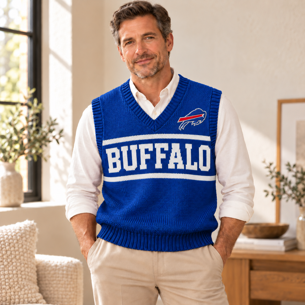 BFBL Premium V-Neck Knit Sweater Vest PNPA