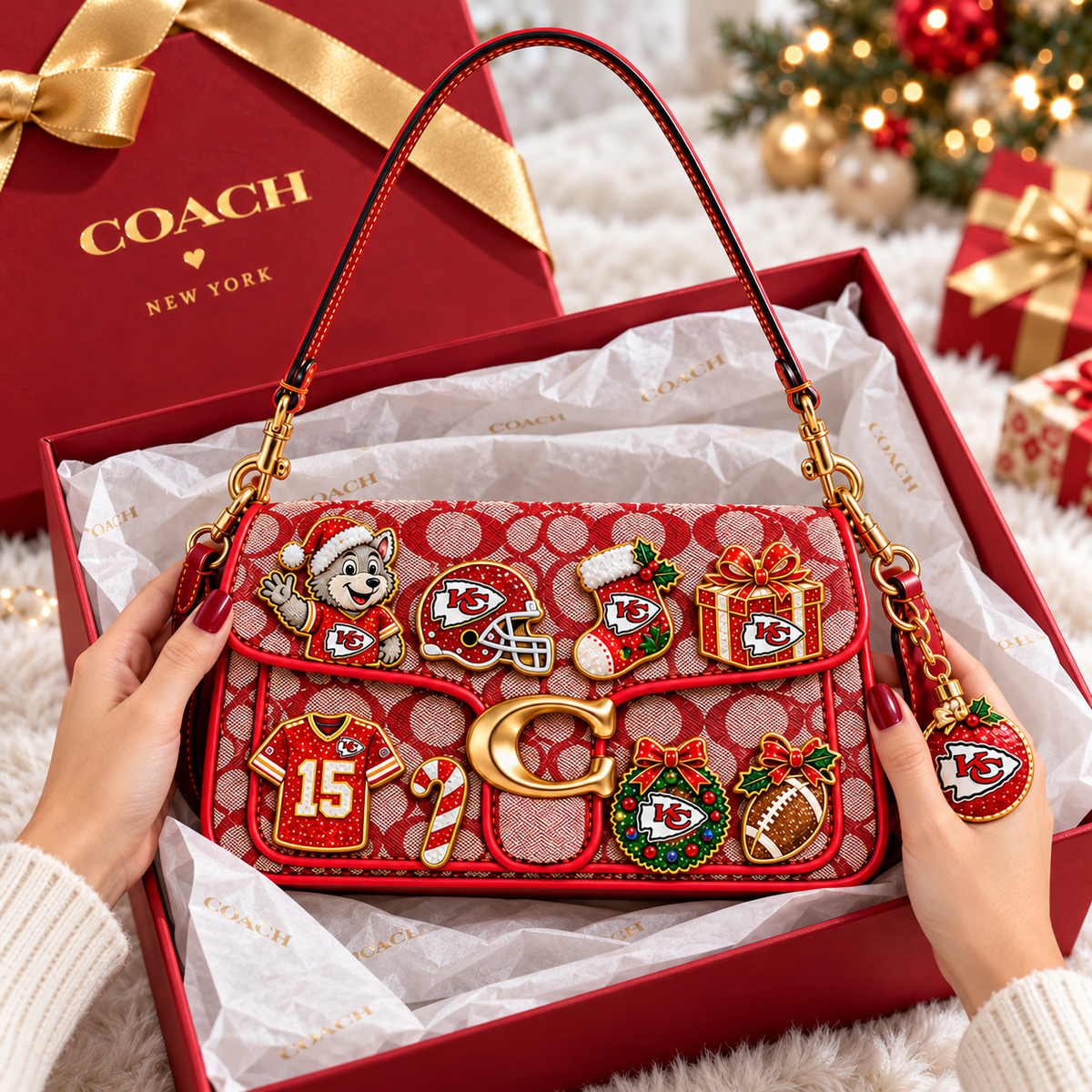 Premium KCC Noel Shoulder Cross With Charm NPL