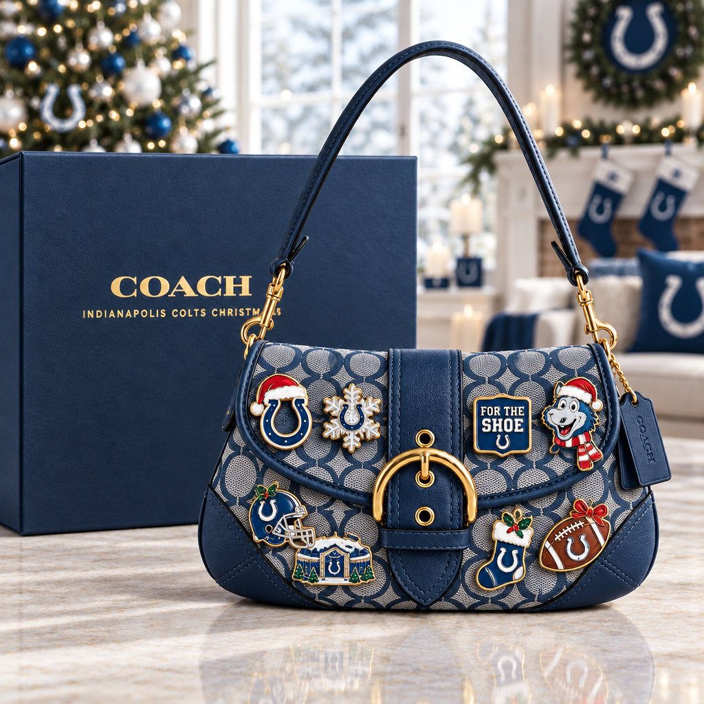Indianapolis Colts Soho Bag With Charm