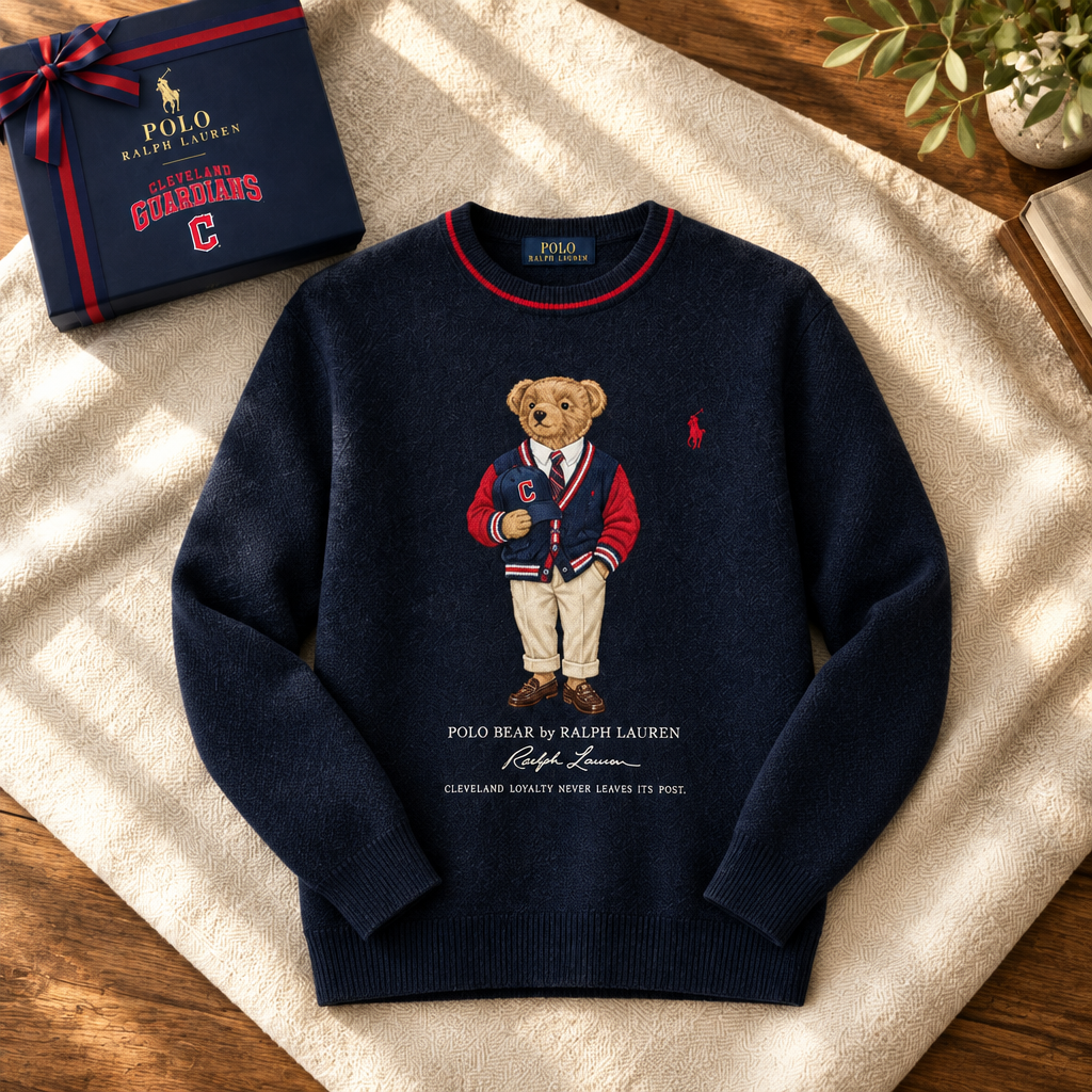 Cleveland Guardians Premium Crewneck Sweater