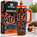 Cincinnati Bengals 40oz Tumbler With Handle TTNL