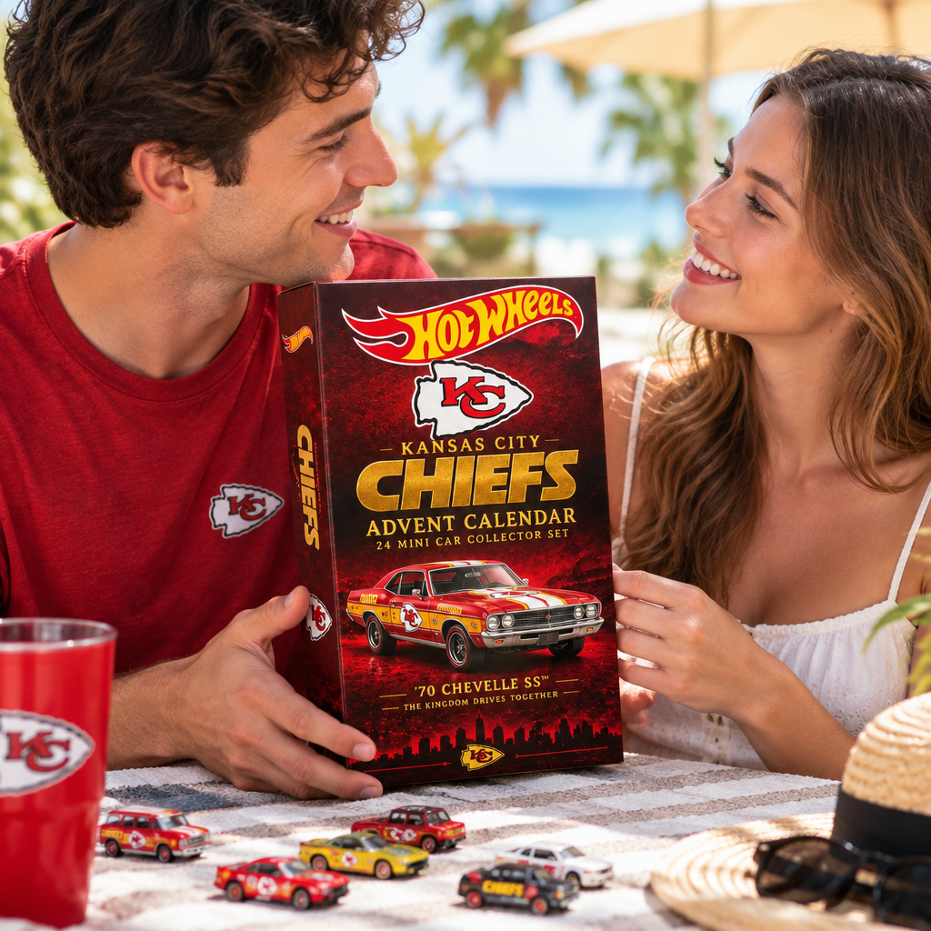 Kansas City Chiefs Premium Mini Car Advent Calendar