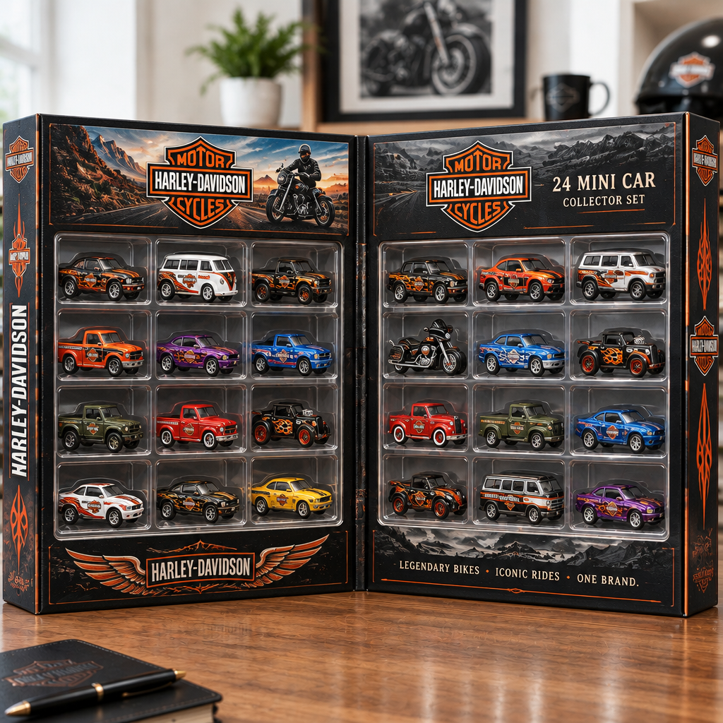 Harley Davidson Premium Mini Car Advent Calendar
